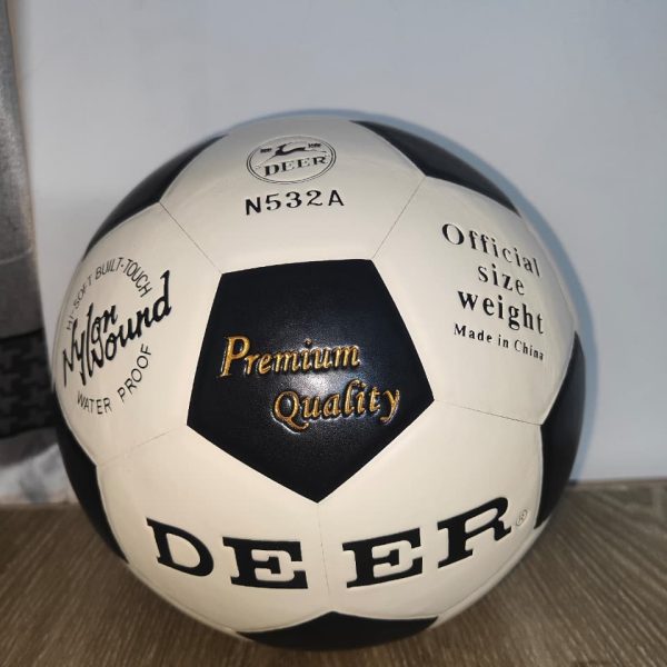 Football - Deer A - Black & White - N532A
