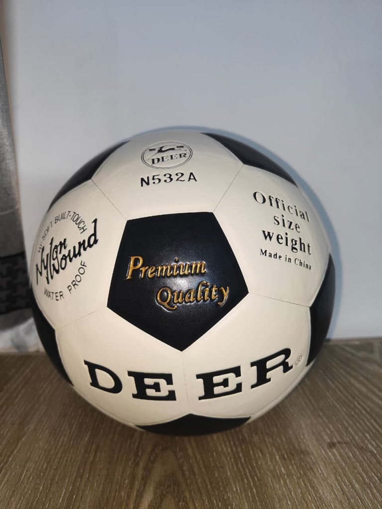 Football - Deer A - Black & White - N532A
