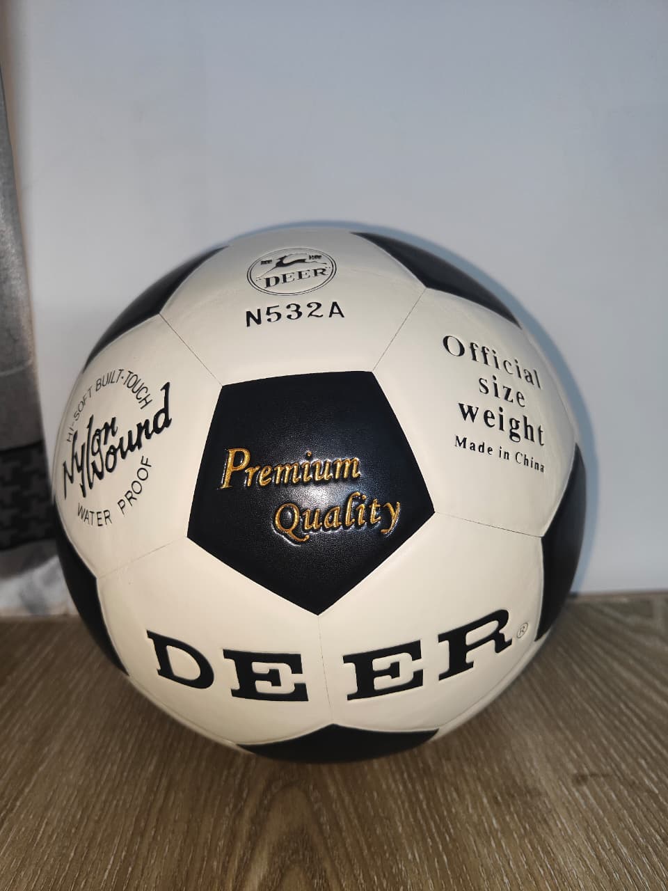 Football - Deer A - Black & White - N532A Football - Deer A - Black & White - N532A