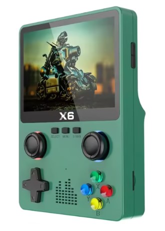 X6 Retro Handheld Gaming Console (RANDOM COLOR) X6 Retro Handheld Gaming Console (RANDOM COLOR)