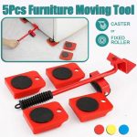 5pcs Furniture Moving Tool Set – Easy Lifter & Slider Pads