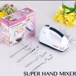 Scarlett Super Hand Mixer – 7 Speed Electric Mixer with Beaters & Dough Hooks - Image 2
