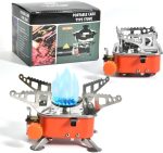 Mini Portable Gas Stove for Camping & Outdoor Cooking