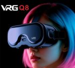 VRG Q8 3D VR গ্লাস – মোবাইলের জন্য ভার্চুয়াল রিয়েলিটি হেডসেট