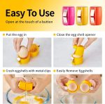 মাল্টিফাংশনাল এগ ক্র্যাকার ও সেপারেটর (Egg Cracker & Separator Tool) - Image 2