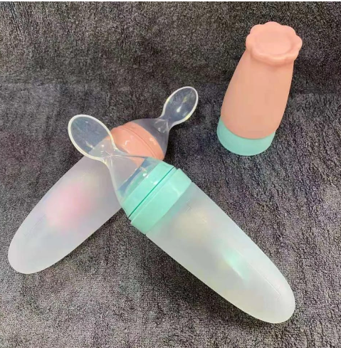 Screenshot_50 Premium Silicone Baby Feeding Bottle with Spoon - Image 1