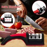 6 Pieces Kitchen Knife Set with Sharpener & Peeler – Stainless Steel Chef Knife Combo Set 🔪🍅 - Image 2